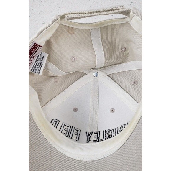 Wrigley Field Built In 1914 Chicago Baseball Cap Hat Tan Beige Adjustable - Picture 12 of 12